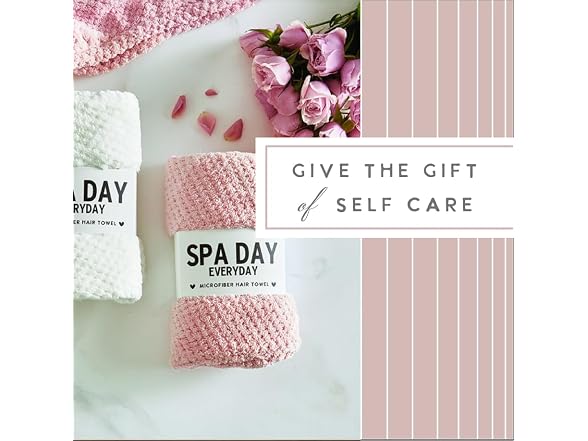 Bella Sleep + Spa Microfiber Hair Towel Wrap