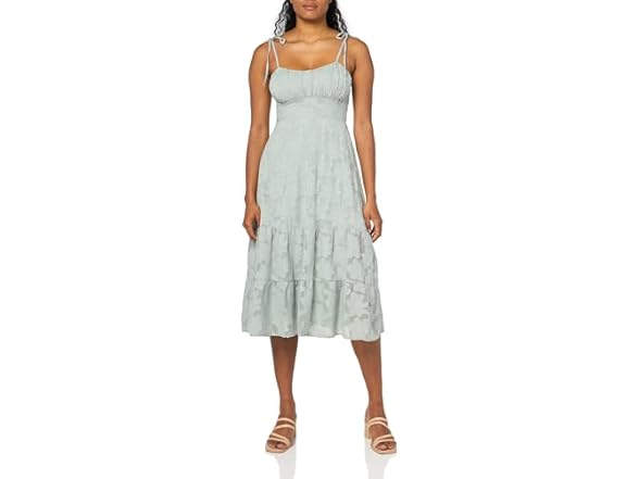 Speechless Wmns Dress Sage (M)