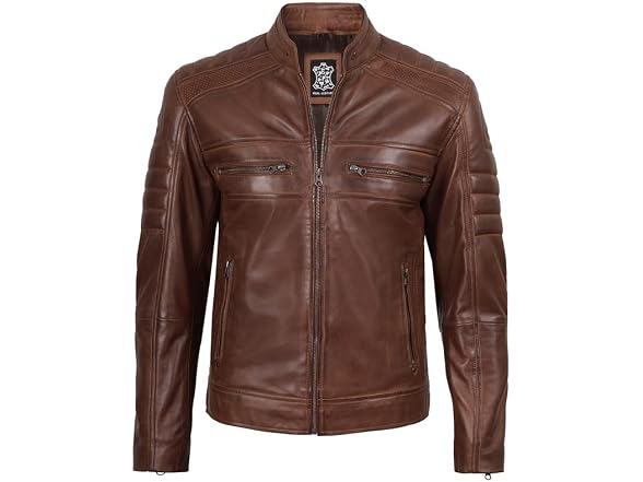 Blingsoul Stylish Biker Leather Jacket M