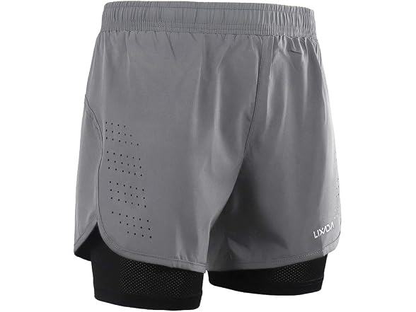 Lixada Men (XXL) Running Shorts