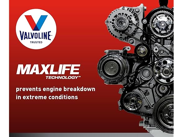 Valvoline Full Synthetic High Mileage Motor Oil 5 QT