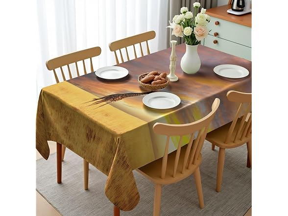 Ambesonne Safari Tablecloth, Giraffe