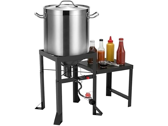 FIRERIOT Dual Jet Burner with Side Table