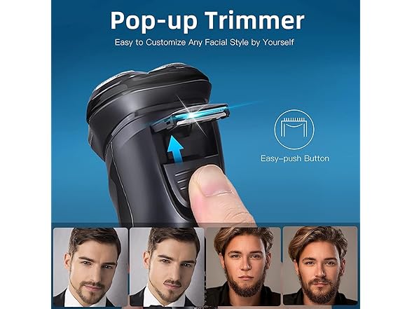 Men's Rechargeable Electric Shaver