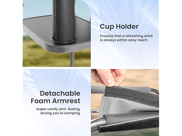 Suptinwear Heavy Duty Director Camping Chair