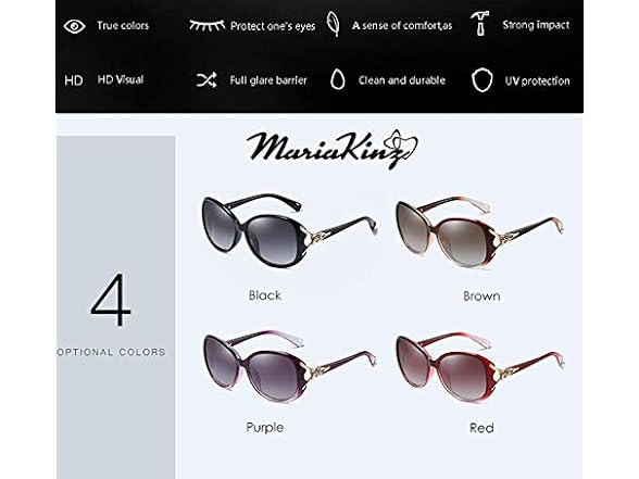MariaKinz Sunglasses: Classic Oversized
