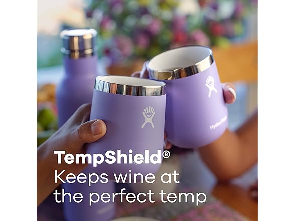 Hydro Flask Wine Bottle, 25 oz, Black