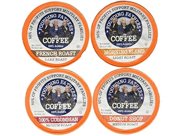 80Ct Founding Fathers Coffee Single Serve KCups