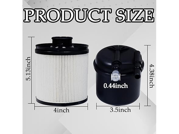 ZELYVER 6.7 Fuel Filter Element FD-4615 Fits f