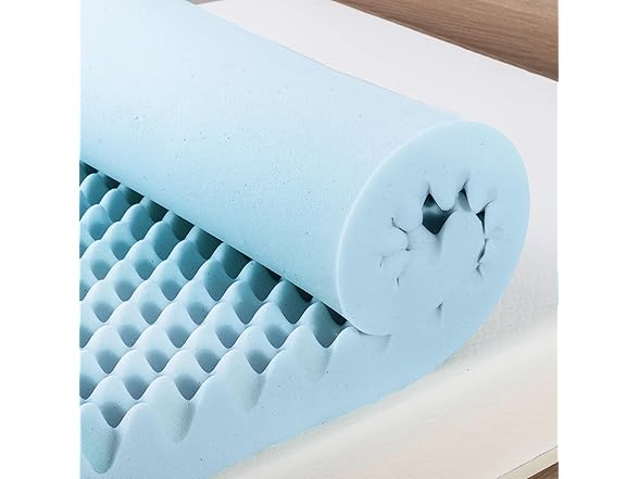 Best Price Mattress 4" Egg Crate Topper, TwinXL