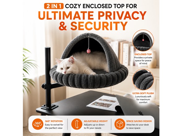 360 Clamp-On Cat Bed