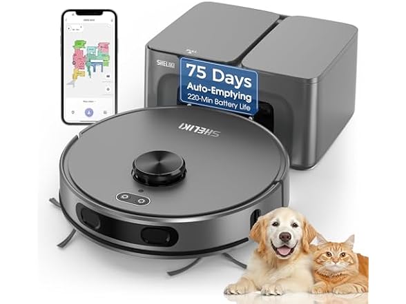 Robot Vacuum and Mop Combo