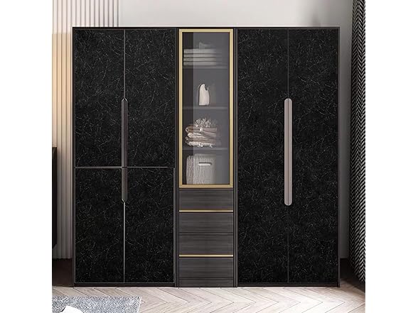 Black Peel and Stick Wallpaper