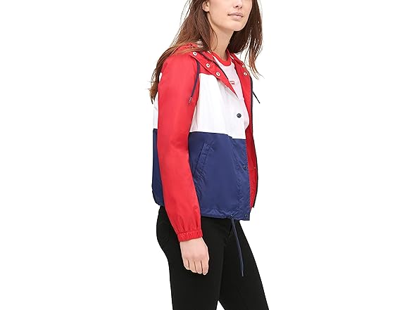 Levis Womens Retro Hooded Windbreaker
