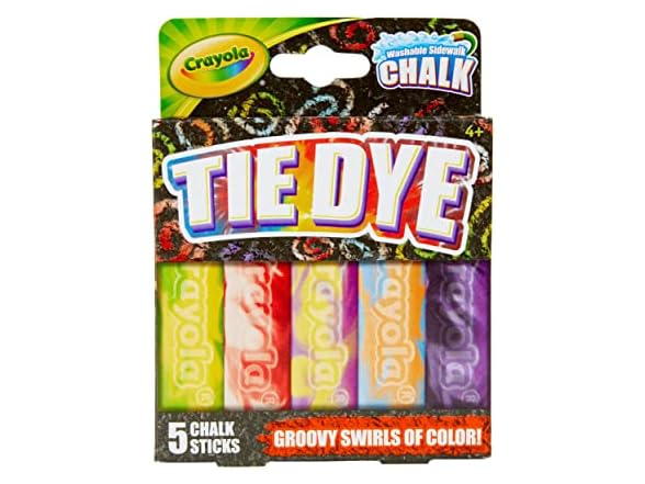Crayola Tie Dye Chalk (2-5pk)