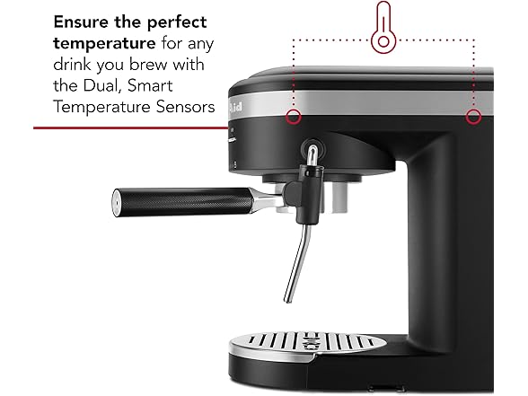 KitchenAid Espresso Machine, Black  | KES6404