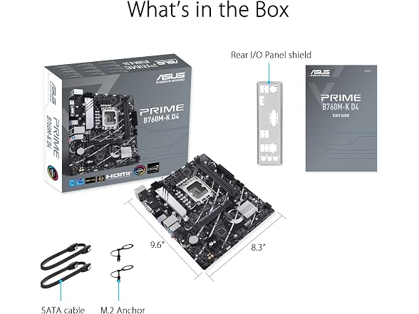 ASUS Prime B760M-K D4 Gaming