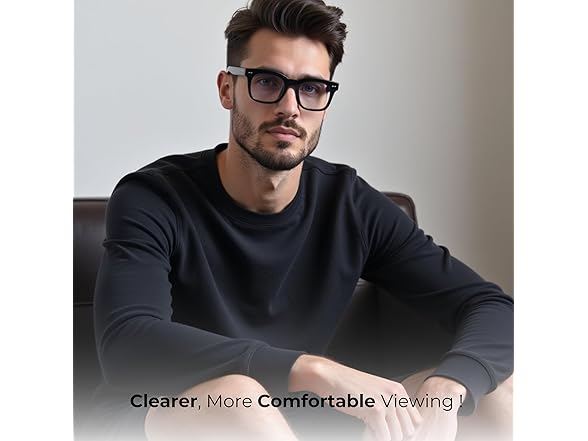 UP Eyewear Reading Glasses Black