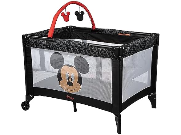 Disney Baby Mickey Play Yard w/Bassinet