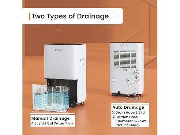 Fehom 80 Pints Dehumidifier Energy Star - Gallery 4