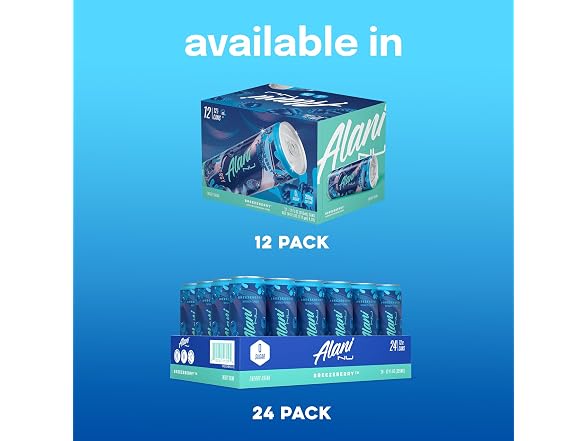 Alani Nu Alani Nu Breezeberry Energy Drink, 12oz, 12pk