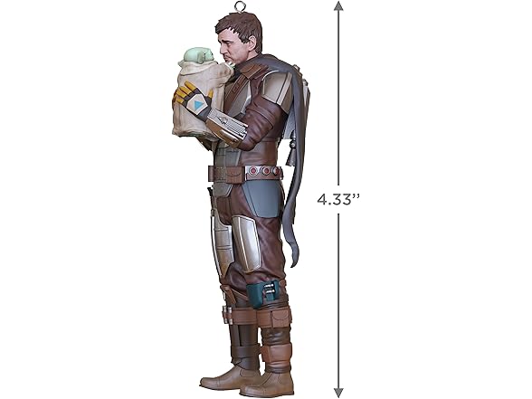 Hallmark Mandalorian I'll See You Again Ornament