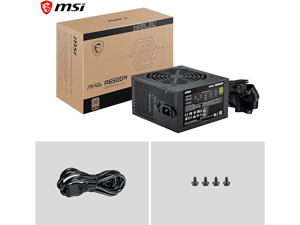 MSI MAG A650GN II Gaming Power Supply
