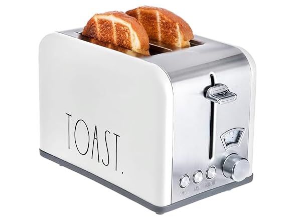Stainless Steel 2 Slice Square Toaster