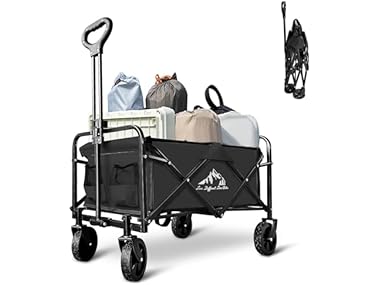 $39.99 VOYSIGN Foldable Wagon Cart dealfomo