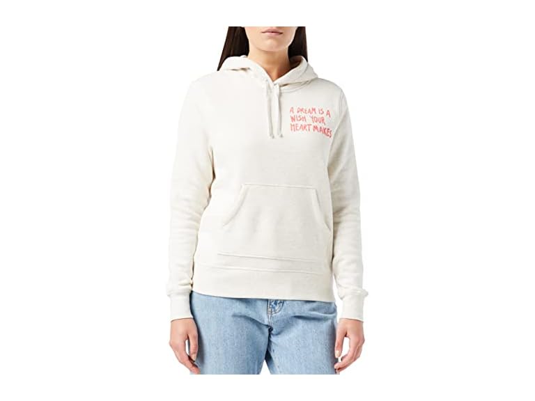 Amazon Essentials Disney | Marvel | Star Wars | Princess Women's Fleece Pullover Hoodie Sweatshirts (Available in Plus Size), Princess Wish, 2X