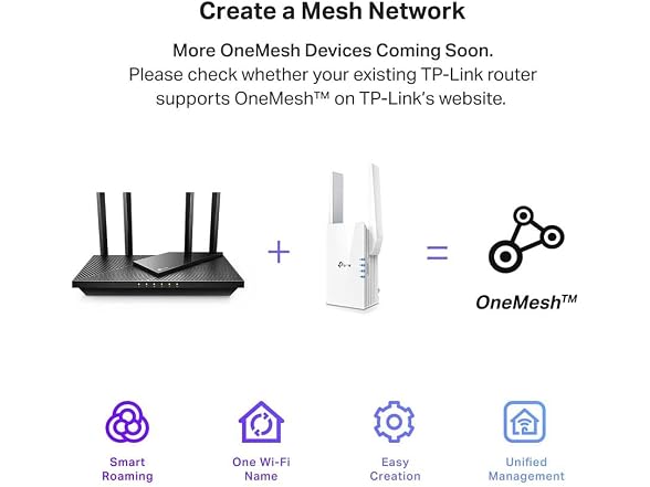TP-LINK re605x TP-Link AX1800 WiFi 6 (RE605X) white