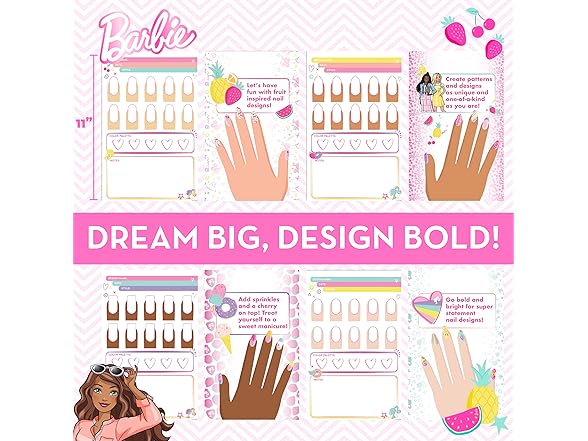 Horizon Group USA Barbie Nail Artist Magazine