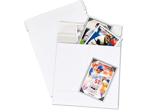 6x6 Rigid Paperboard Mailers, 15 Pack - Self-Seal Stay Flat Envelopes