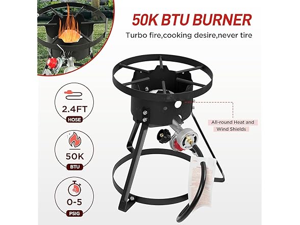 Red Mountain Valley 10.5Q Outdoor Propane Fryer