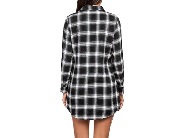 HOTOUCH Flannel Plaid Shirt for Women