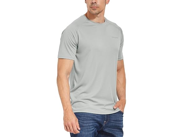Baleaf Men (L) Quick Dry Short Sleeve UPF Shirt