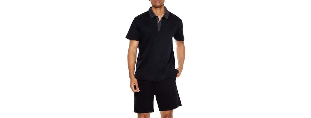 Forever 21 (M) Supima Blend Polo Shirt