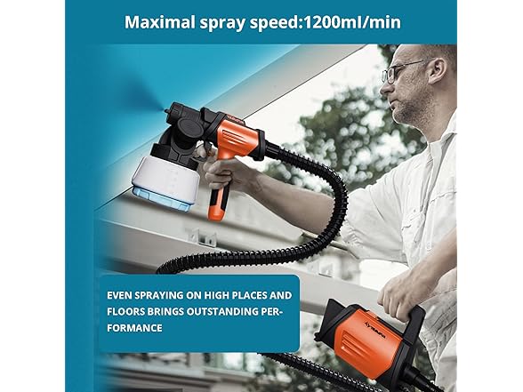 TILSWALL S800 Paint Sprayer 800W HVLP Gun