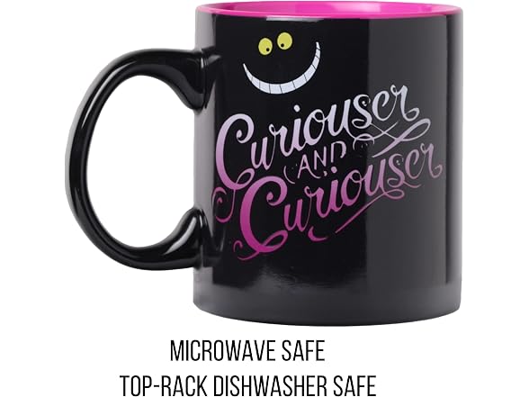Silver Buffalo Disney Alice Ceramic Mug