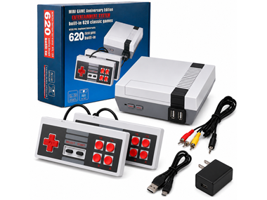 $20.99, Was $59.99, 65% Off! Retro Mini Gaming Console 620 Games dealfomo
