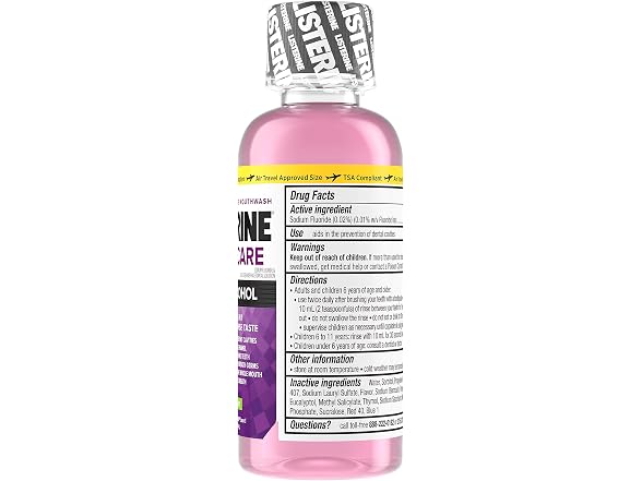 Listerine Total Care Zero Mouthwash 3.2 oz