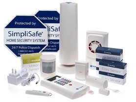 SimpliSafe Wireless Home Security Deluxe Pack