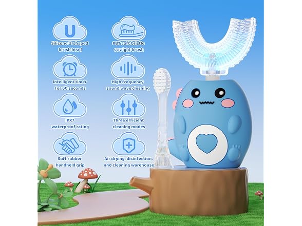 Kids U Shaped Electric Toothbrush