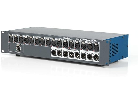 (NEW) Soundcraft MSB-16i 16-channel Compact Digital Stagebox with Remote Controlled I/O