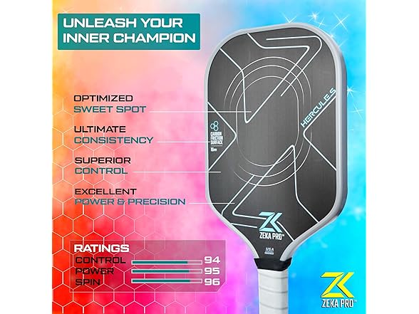 T700 Carbon Fiber Pickleball Paddle 16mm