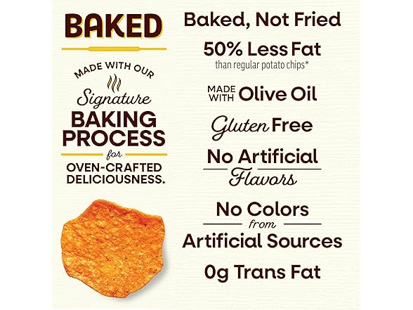 60PK Baked Lay’s Potato Chips, Barbecue