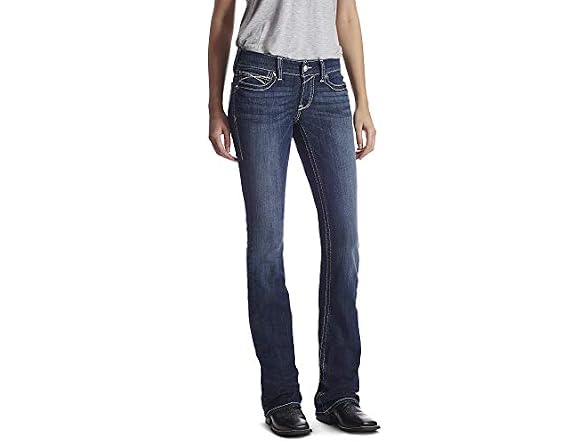 ARIAT R.E.A.L. Bootcut Rosey Whipstitch