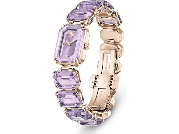 Swarovski Watch, Octagon Cut Bracelet
