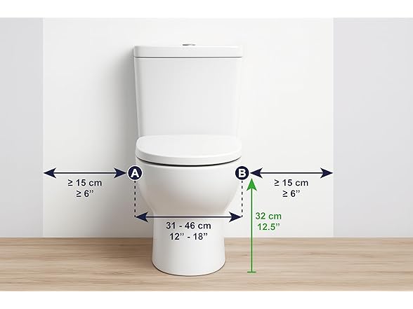 KMINA Toilet Safety Rails