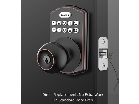 Kaadas KS03 Knob Lock with Keypad and Key